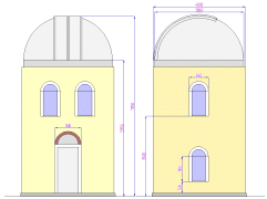 Zeichnung Sternwarte